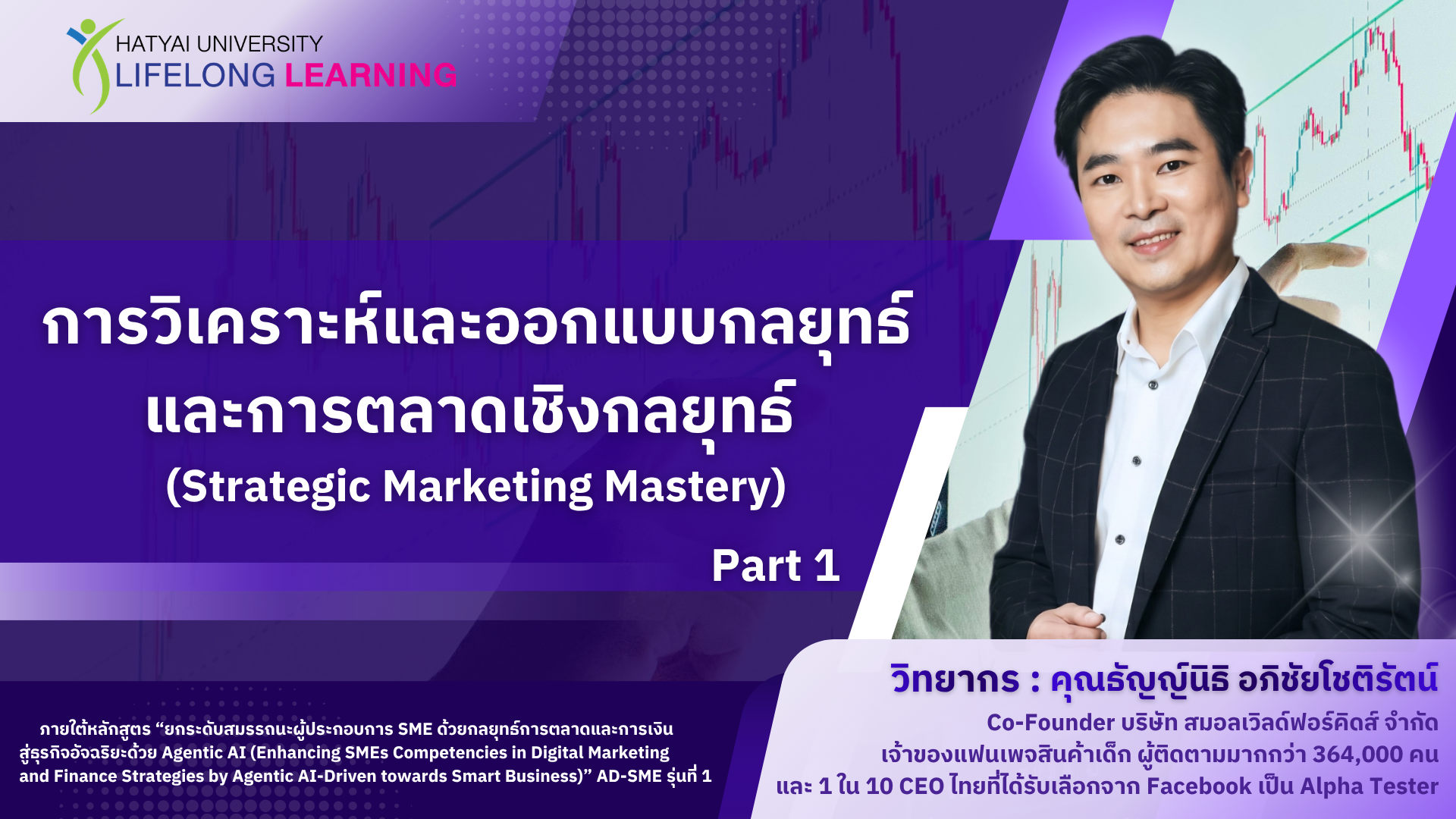 การวิเคราะห์และออกแบบกลยุทธ์และการตลาดเชิงกลยุทธ์ (Strategic Marketing Mastery)