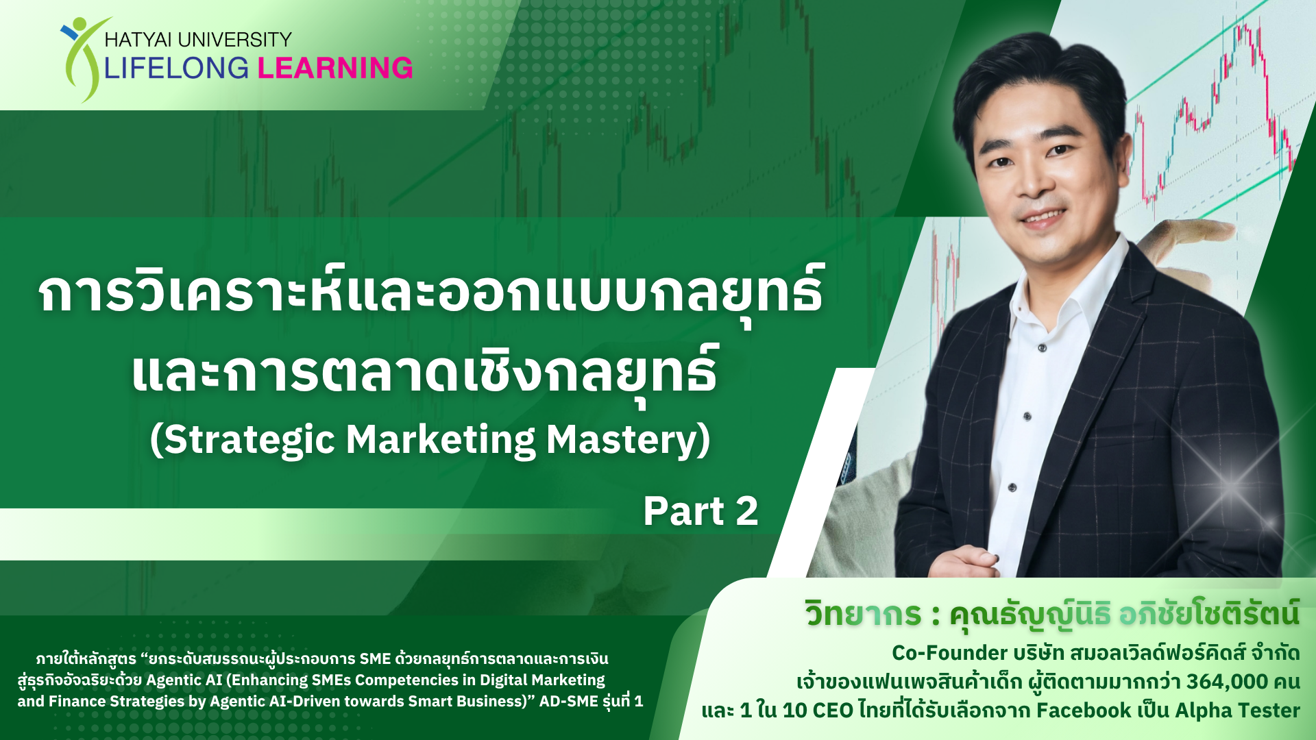 การวิเคราะห์และออกแบบกลยุทธ์และการตลาดเชิงกลยุทธ์ (Strategic Marketing Mastery)